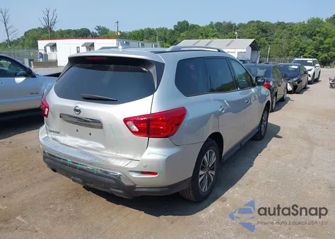 2020 Nissan Pathfinder S 2Wd из США, поврежденный, VIN 5N1DR2AN9LC635763